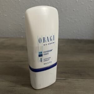 OBAGI Nu-Derm 4 Exfoderm Forte Exfoliation Enhancer 2oz NEW SEALED $105 MSRP